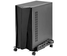 Ultradesk CRITTER kompiuterio korpuso stovas, juodas