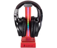 SureFire Vinson N1 Dual Balance RGB stojak na ausinės, raudona