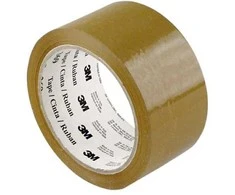 Lipni juosta, akrilas, 3M, raudona, 50mm, 66m