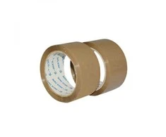 Lipni juosta, akrilas, raudona, 48mm, 66m