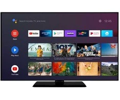 Televizorius Orava, LT-ANDR43 4K1, 43", 4K UHD 3840 x 2160, 50/60 Hz, juoda, Android TV