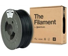 The Filament Spectrum Flashforge 3D siūlas, PETG, 1,75 mm, 1000 g, TF-24015, vidurnakčio juoda