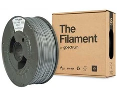 Spectrum The Filament Filament PETG 1000g, sidabrinis aliuminio