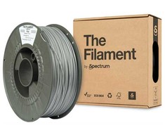 Spectrum 3D siūlas, PLA, 1,75 mm, 1000 g, TF-24006, sidabrinis aliuminis
