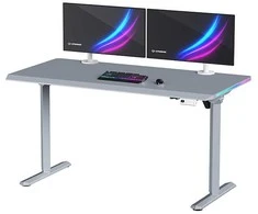 ULTRADESK QUEST žaidimų stalas, 140x70cm, 72-120cm, kamuolys-kamuolys