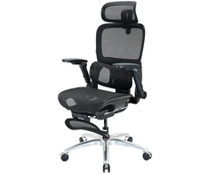 Ultradesk INNOVATOR Ergonomiczny fotel biurowy, juoda
