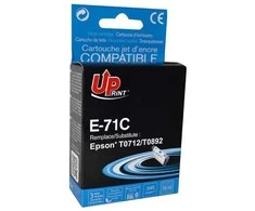 UPrint kompatybilny ink / tusz su C13T07124011, E-71C, cyan, 10ml