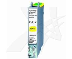 Rašalo kasetė UPrint Epson T0714Y geltona