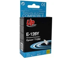Su UPrint suderinamas rašalas / su rašalas C13T12844011, E-128YE, geltonas, 230s, 5ml