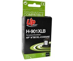 Rašalas UPrint H-901XLB / CC654AE (juodas)