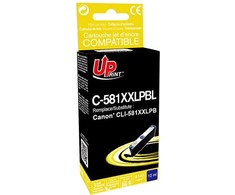Mėlyna UPrint suderinamas rašalas / rašalas su CLI-581PB XXL, C-581XXLPBL, mėlyna nuotrauka, 12 ml, labai didelės talpos