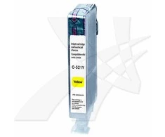 Su UPrint suderinamas rašalas / rašalas su CLI521Y, C-521Y, geltonas, 510s, 10 ml, su lustu