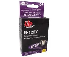Indas UPrint B-123Y / LC-123Y (geltona)