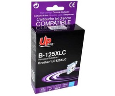UPrint kompatybilny ink / tusz su LC-125XLC, B-125XLC, cyan, 1200s, 15ml