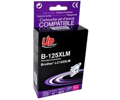 UPrint kompatybilny ink / tusz su LC-125XLM, B-125XLM, magenta, 1200s, 15ml