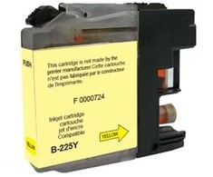 Suderinamas su „UPrint“ rašalo kasetėmis LC-225XLY, B-225XLY, geltona, 1200 s, 13 ml