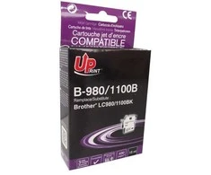 UPrint kompatybilny ink / tusz su LC-980BK, B-980B, juodas, 15ml