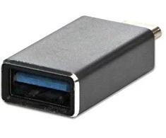 USB reduktorius, (3.1), USB C (M) - USB A F, metalinis
