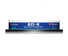 Verbatim BD-R, Single Layer 25GB, cake box, 43742, 6x, 10-pack, do archiwizacji danych