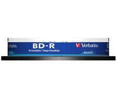 „Verbatim BD-R SL“, kietu apsauginiu sluoksniu, 25 GB, pakavimo velenas, 43804, 6 vnt., 10 vnt. pakuotė, archyvavimui