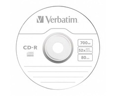Verbatim CD-R, 43787, Extra Protection, 50-pack, 700MB, 52x, 80min., 12cm, bez możliwości nadruku, wrap, do archiwizacji danych