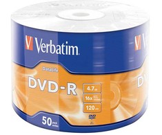 „Verbatim“ DVD-R, matinės sidabrinės spalvos, 43791, 4,7 GB, 16 kartų, įvyniojimas, 50 vnt. pakuotė, nespausdinamas, 12 cm, duomenų archyvavimui