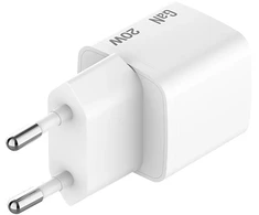 Verbatim, Įkroviklis Mini GaN 1 x USB-C, balta, 20 W, skirtas naudoti patalpose