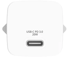 Verbatim, Įkroviklis Mini GaN 1 x USB-C, balta, 20 W, skirtas naudoti patalpose