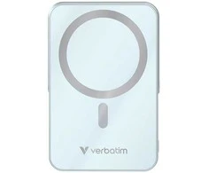Verbatim, powerbank su ładowaniem bezprzewodowym, 5V, ładowanie telefonu, 32266, 10 000mAh, Mocowanie magnetyczne, Žydra