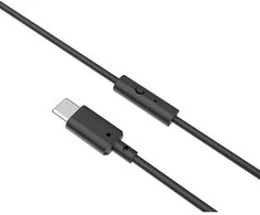 Verbatim TruSound ausinės su mikrofonu, przewodowa, juoda, kištukas ir play typ USB-C