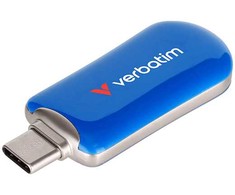 „Verbatim“ USB atmintinė, USB C, 256 GB, „Plectra“, nešiojamas, 30234, USB C