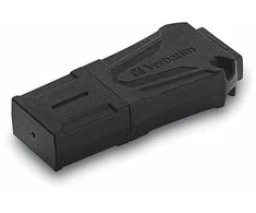 Verbatim USB flash disk, USB 2.0, 16GB, ToughMAX, juoda, 49330, USB A, kompozyt KyronMAX(tm)