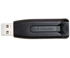 Verbatim USB flash disk, USB 3.0, 16GB, V3, Store N Go, juoda, 49172, USB A, su wysuwanym złączem