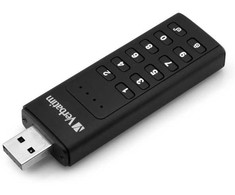 „Verbatim“ USB atmintinė, USB 3.0, 32 GB, saugi klaviatūra, juoda, 49427, 256 bitų AES šifravimas, LED USB A jungtis