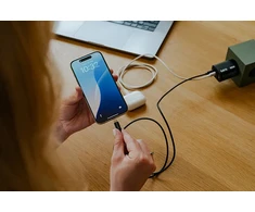 Verbatim Sync & Charge USB-C į Lightning essentials 27W Kabelis juodos spalvos / baltos spalvos 2 vnt. 32392