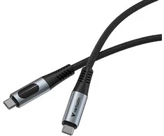 „Verbatim“ USB kabelis USB C (M) - USB C (M), 240 W, 1,2 m, juodas, dėžutė, 31849