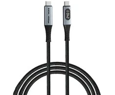 „Verbatim“ USB kabelis USB C (M) - USB C (M), 240 W, 1,2 m, juodas, dėžutė, 31849