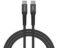 Verbatim USB-C laidas USB C (M) - USB C (M), 60W, 1.2m, magnetinis, juodas, dėžutėje, 31859