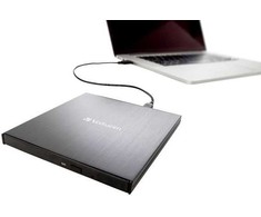 Verbatim Zewnętrzna nagrywarka Blu-Ray, 43889, USB 3.1, USB-C, 25GB MDISC NEMOKAMAI