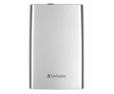 Kietasis diskas Verbatim zewnętrzny dysk twardy, Store N Go, 2.5", USB 3.0 (3.2 Gen 1), 1TB, 53071, sidabrinė