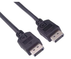 Kabelis PremiumCord DisplayPort - DisplayPort 0.5m juoda (KPORT1-005)