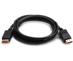 Video Kabelis DisplayPort M - DisplayPort M, DP v 1.4, 2m, paauksuotos jungtys, juoda, 8K@60Hz, 32.4Gb/s