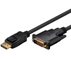 Nezatříděno Vaizdo kabelis DisplayPort M - DVI (24+1) M, 2m, paauksuotos jungtys, juodas, EOL