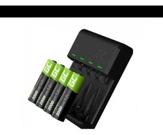 Rinkinys Žalias Cell GC VitalCharger i 4x baterie AA 2000mAh Ni-MH