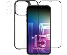 Dėklas Apple iPhone 15 Pro Max – 3mk komforto rinkinys 4 viename