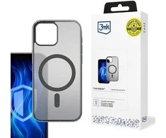 Dėklas 3Mk Protection 3mk Frosty MagCase for iPhone 12 Pro Max - Juodas