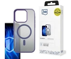 Dėklas 3mk Frosty MagCase Violetinė Apple iPhone 15 Pro Max - dėkals telefonui violetinės spalvos