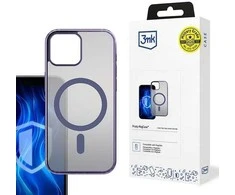 3mk Frosty MagCase Violetinė Apple iPhone 15 - dėklas telefonui violetinės spalvos