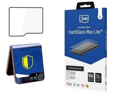 3MK HardGlass Max Lite Samsung Galaxy Z Flip 6 juodas, Fullscreen Glass Lite