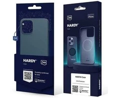 Dėklas 3Mk Mėlynas 3 mm storio tvirtas silikoninis „MagCase“, skirtas „iPhone 15 Plus“ - Mėlyna